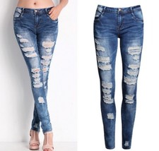 Jeans pantaloni donna - jeans,