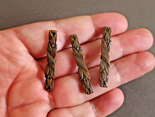 Ww1 lotto 3 barrette - -,