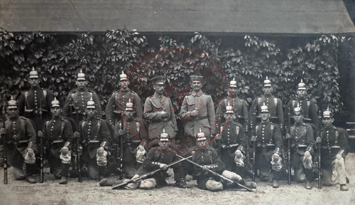 Wwi photo german - group, 20