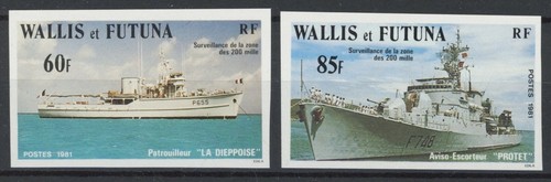 Wallis futuna 1981 barche - wallis, :