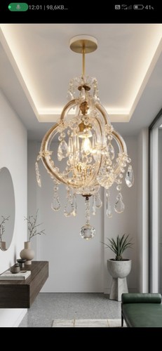 Piccolo lampadario antico - lampadario,