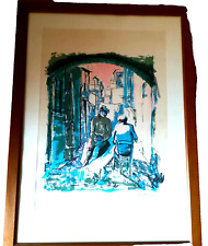 litografia firmata e numerata