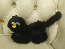 Steiff Black Cat Plush Vintage