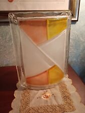 VETRI CURVI IN VETRO DI MURANO PER APPLIQUE  COME RICAMBIO COLORATI