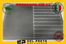 PIETRA LAVICA GRIGLIA per BBQ REFRATTARIA per FORNO OLLARE  2cm TUTTE LE MISURE 