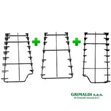 KIT 3 GRIGLIE CUCINA PIANO COTTURA 5 FUOCHI REX ELECTROLUX ZANUSSI