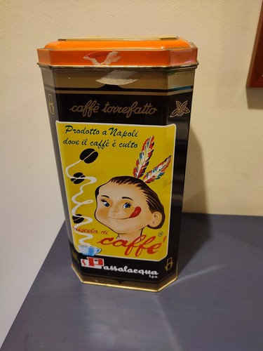 Scatola latta pubblicitaria - scatola,