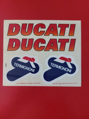 Serie adesivi ducati termigoni - ducati,