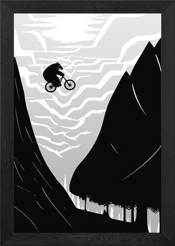 Poster arte parete con - , cornice
