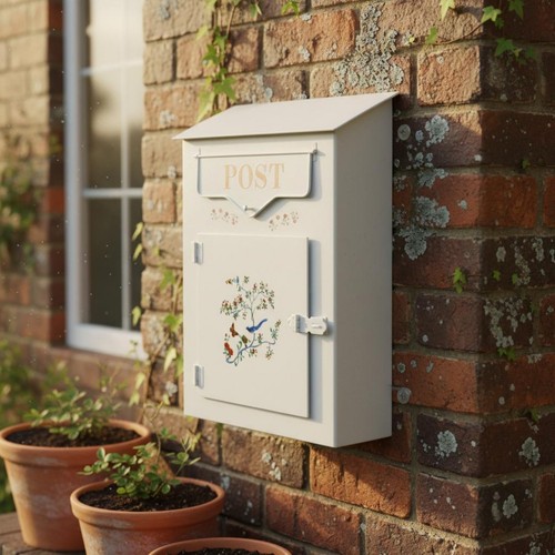 Cassetta postale con - postale, uccelli