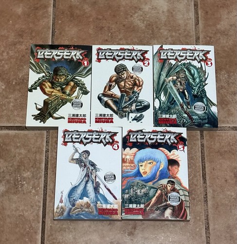 Lotto fumetti berserk - berserk, manga
