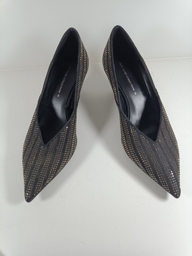 Scarpe zara nere oro - zara,