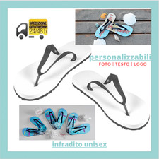 Infradito da Spiaggia Ciabatte Mare Uomo Donna sandali estivi personalizzabili