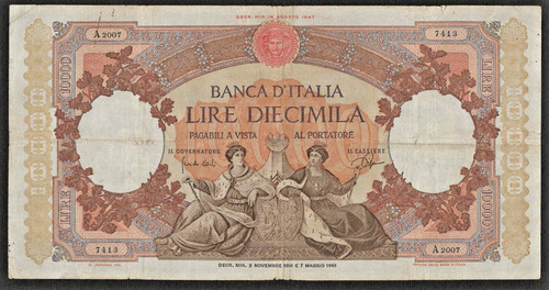 10000 lire repubbliche - 10000,