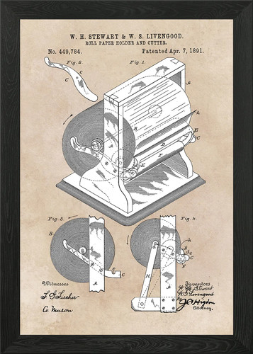 Rotolo porta carta - , e