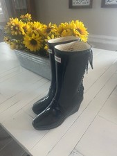 Stivali stringati Hunter donna