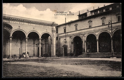 Cartolina firenze piazza ss - firenze,,