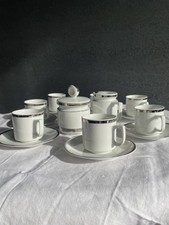 Set Caffè MITTERTEICH BAVARIA porcellana+Tazza Latte/Zucchero PerfetteCondizioni