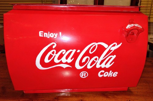 Ghiacciaia portatile coca cola - ghiacciaia,