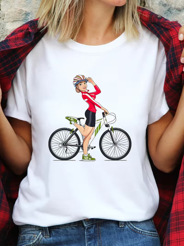 Shirt donna ciclismo grafica - donna,