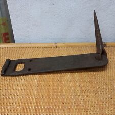 Antico Vecchio Massiccio Ferma Portone Porta Antica con Chiodo In Ferro Battuto