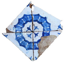 4 Maioliche Antiche Fine 800