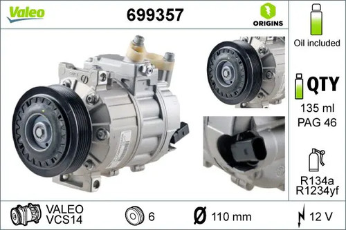 Compressore climatizzazione - , r