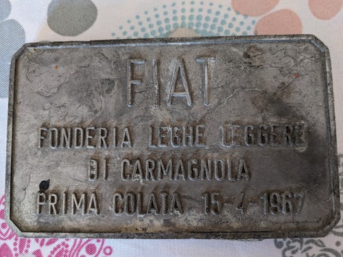 Fiat vintage originale - fiat,