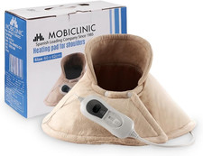 , Termoforo Cervicale E Spalle, Cuscino Termico, Marchio Europeo, 3 Livelli Di T