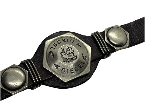 Bracciale diesel pelle - bracciale, in