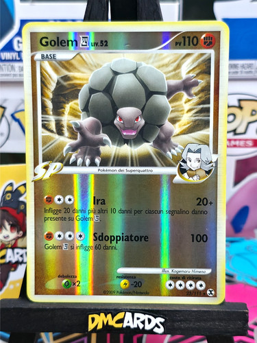Pokemon golem liv 52 - pokemon, liv.52