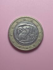 moneta da 1 euro rara civetta del 2002 pezzo molto raro difficile da trovare.