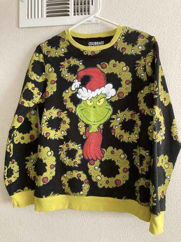 Grinch sweatshirt - grinch,