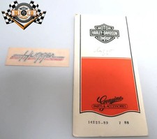 Adesivo parafango anteriore Harley decalcomania NOS 14225-89 EVO Sportster XL XLH 883 Hugger