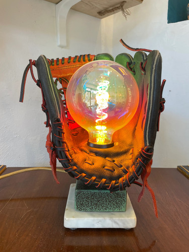 Lampada tavolo realizzata - lampada,