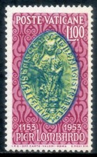 VATICANO 1953 - 8° CENTENARIO