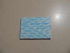 HONDA VF 750 F 1983 manuale