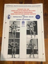 1992 NABBA Mister UNIVERSE
