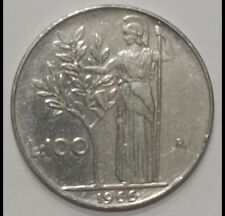 Moneta Rara - 100 LIRE 1966 "MINERVA" ECCELLENTE CONSERVAZIONE*