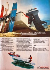 JOHNSON FUORIBORDO MOTOMAR CLIPPING RITAGLIO PUBBLICITA' ADVERTISING #830