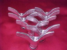 8 dadi asse ala filetto bicicletta Shimano NOS 3/8" x 26 Schwinn cerchio ruota mozzo 