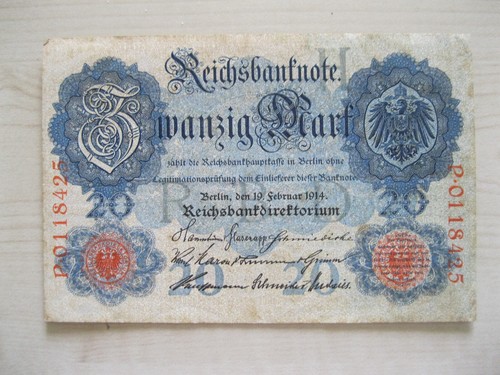 Banconota tedesca mark - da, 20