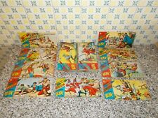 BLEK STRISCIA XVIII (18°) SERIE COMPLETA 1/21 ORIG.+FIGURINE WEST+VENDITA SFUSI