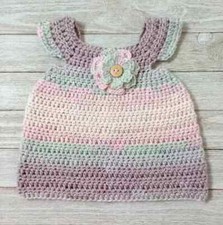 vestito fiori neonato fatto a