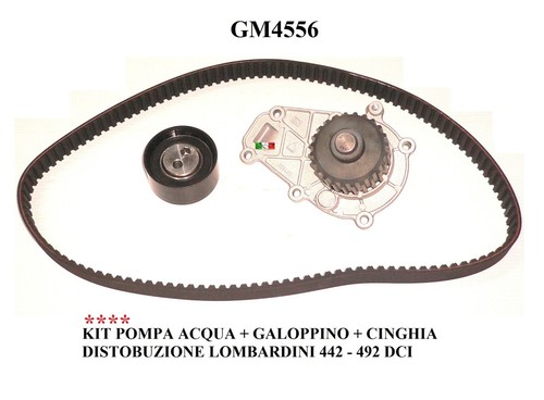 Kit pompa acqua tendicinghia - pompa,