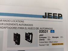 PHONOCAR 03531 Mascherina adattatore Autoradio Jeep Wrangler, Dodge Chrysler