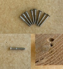 STAINLESS STEEL WOOD SCREW dxl