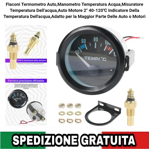 Indicatore temperatura acqua - temperatura,