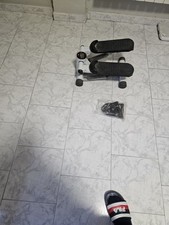 Stepper per Allenamento Palestra Fitness Umbro Display LCD e 2 Fasce Elastiche