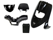 Kit 5 carénages noir Gilera